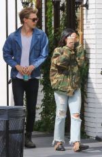 VANESSA HUDGENS and Austin Butler Out in Studio City 05/31/2017