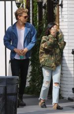 VANESSA HUDGENS and Austin Butler Out in Studio City 05/31/2017