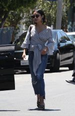 VANESSA HUDGENS Arrives at Alfred