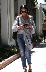 VANESSA HUDGENS Arrives at Alfred