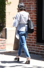 VANESSA HUDGENS Arrives at Alfred