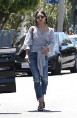 VANESSA HUDGENS Arrives at Alfred
