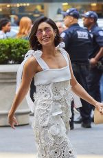 VANESSA HUDGENS Arrives at Fox News Studios in New York 06/21/2017