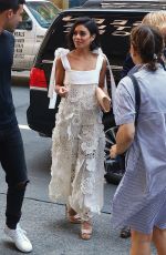 VANESSA HUDGENS Arrives at H&M Store in Times Square in New York 06/21/2017