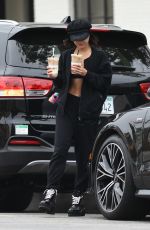 VANESSA HUDGENS Leaves a Gym in Los Angeles 06/07/2017