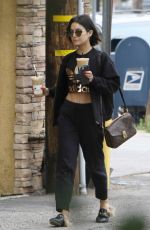 VANESSA HUDGENS Leaves Alfred