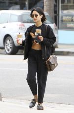 VANESSA HUDGENS Leaves Alfred