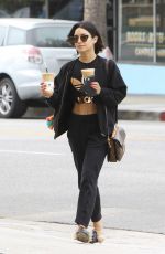 VANESSA HUDGENS Leaves Alfred