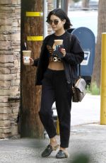 VANESSA HUDGENS Leaves Alfred