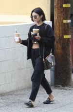 VANESSA HUDGENS Leaves Alfred