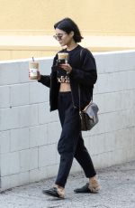 VANESSA HUDGENS Leaves Alfred
