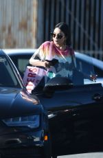 VANESSA HUDGENS Leaves Urban Outfitters in Los Angeles 06/09/2017