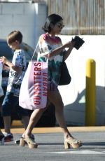 VANESSA HUDGENS Leaves Urban Outfitters in Los Angeles 06/09/2017