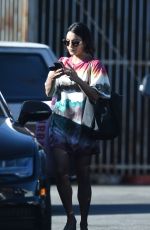VANESSA HUDGENS Leaves Urban Outfitters in Los Angeles 06/09/2017