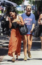 VANESSA HUDGENS Out Shopping in West Hollywood 06/27/2017