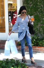 VANESSA HUDGENS Shopping at L