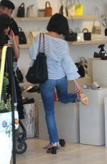 VANESSA HUDGENS Shopping at L