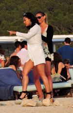 VANESSA WHITE Out at a Beach in Ibiza 06/09/2017
