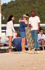 VANESSA WHITE Out at a Beach in Ibiza 06/09/2017