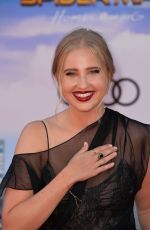 VERONICA DUNNE at Spiderman: Homecoming Premiere in Los Angeles 06/28/2017