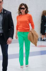 VICTORIA BECKHAM at JFK Airport in New York 06/05/2017