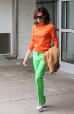 VICTORIA BECKHAM at JFK Airport in New York 06/05/2017