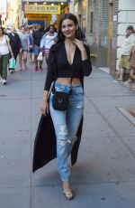 VICTORIA JUSTICE Out and About on Broadway in New York 06/21/2017