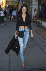 VICTORIA JUSTICE Out and About on Broadway in New York 06/21/2017