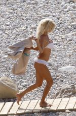 VICTORIA SILVSTEDT in Bikini at a Beach in Ibiza 06/25/2017