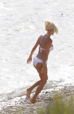 VICTORIA SILVSTEDT in Bikini at a Beach in Ibiza 06/25/2017