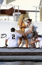 VICTORIA SILVSTEDT in Bikini at a Yacht in St. Tropez 06/18/2017