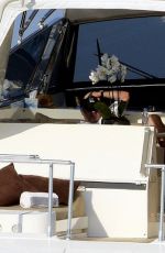 VICTORIA SILVSTEDT in Bikini at a Yacht in St. Tropez 06/18/2017