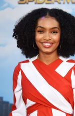 YARA SHAHIDI at Spiderman: Homecoming Premiere in Los Angeles 06/28/2017