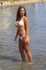 YAZMIN OUKHELLOU in Bikini at a Beach in Marbella 06/10/2017