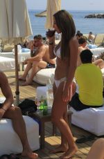 YAZMIN OUKHELLOU in Bikini at a Beach in Marbella 06/10/2017