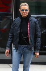 YOLANDA HADID Out and About in New York 06/05/2017