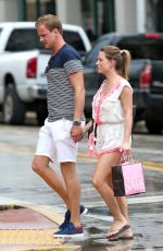 ZARA HOLLAND Out Shopping in Miami 06/20/2017