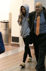 ZENDAYA COLEMAN at Los Angeles International Airport 06/26/2017