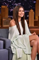 ZENDAYA COLEMAN at Tonight Show Starring Jimmy Fallon in New York 06/20/2017