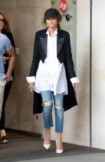 ZENDAYA COLEMAN Leaves BBC Radio 1 Studios in London 06/16/2017