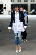 ZENDAYA COLEMAN Leaves BBC Radio 1 Studios in London 06/16/2017