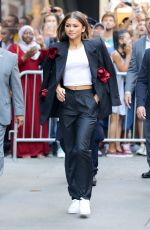 ZENDAYA COLEMAN Leaves Good Morning America in New York 06/20/2017