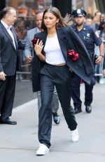 ZENDAYA COLEMAN Leaves Good Morning America in New York 06/20/2017