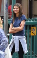 ZENDAYA COLEMAN Out and About in New York 06/21/2017
