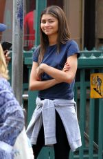 ZENDAYA COLEMAN Out and About in New York 06/21/2017