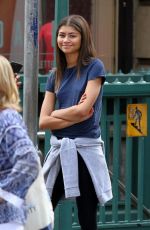 ZENDAYA COLEMAN Out and About in New York 06/21/2017
