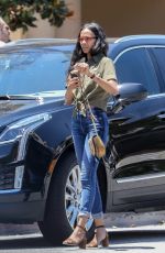 ZEO SALDANA in Jeans Out in Beverly Hills 06/26/2017