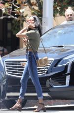 ZEO SALDANA in Jeans Out in Beverly Hills 06/26/2017