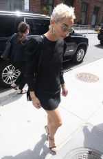 ZOE KRAVITZ Arrives at AOL Studio in New York 06/09/2017