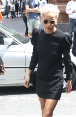 ZOE KRAVITZ Arrives at AOL Studio in New York 06/09/2017